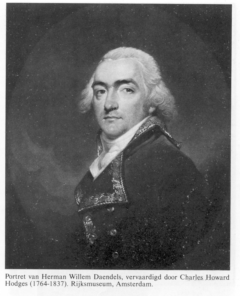 Potret van Herman Willem Daendels, dibuat oleh Charles Howard Hodges (1764-1837). Rijksmuseum, Amsterdam.