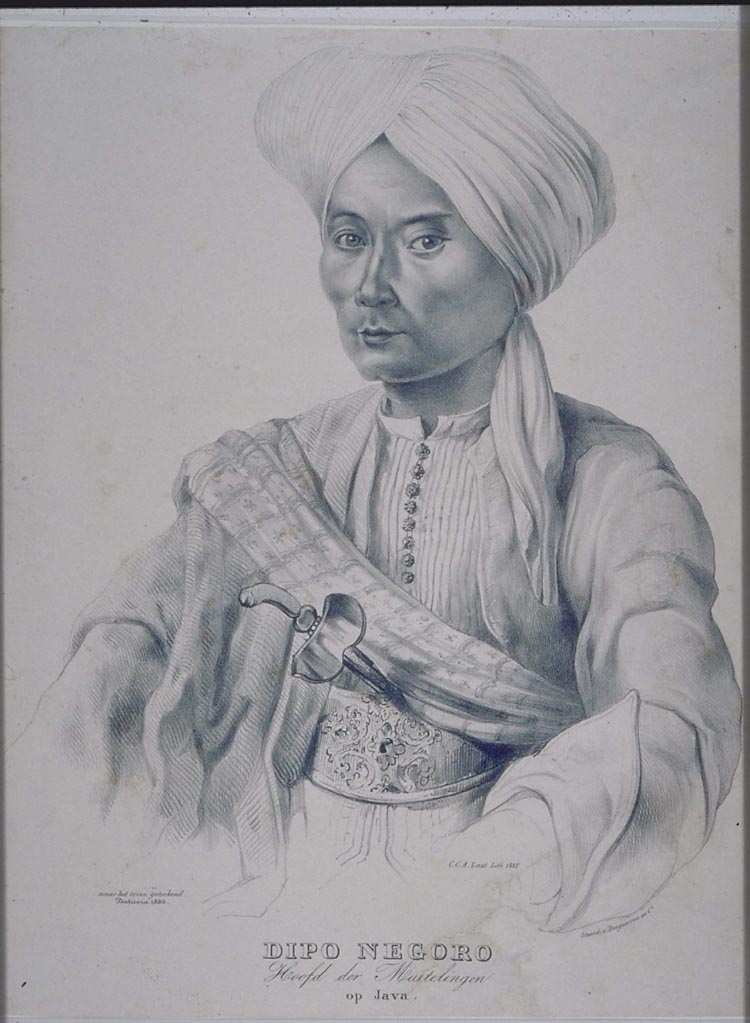 Sketsa Pangeran Diponegoro